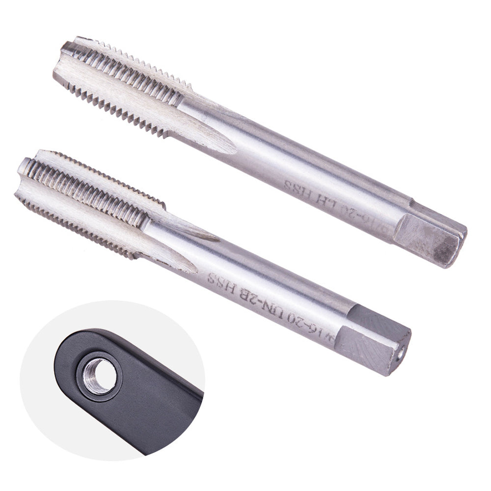 ZTTO 1 Pair Bicycle Crank Threading Tool High Speed Steel Crankset Pedal Tap ZTTO 1 Pair Bicycle Crank Threading Tool High Speed Steel Crankset Pedal Tap
